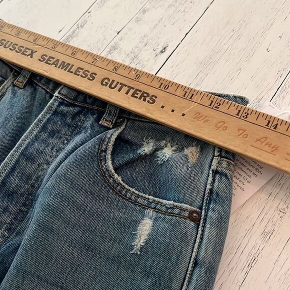 NWT Boyish The Toby Jeans Relaxed Fit 26 Great Ditactor Busted Knee Distressed - Picture 4 of 12